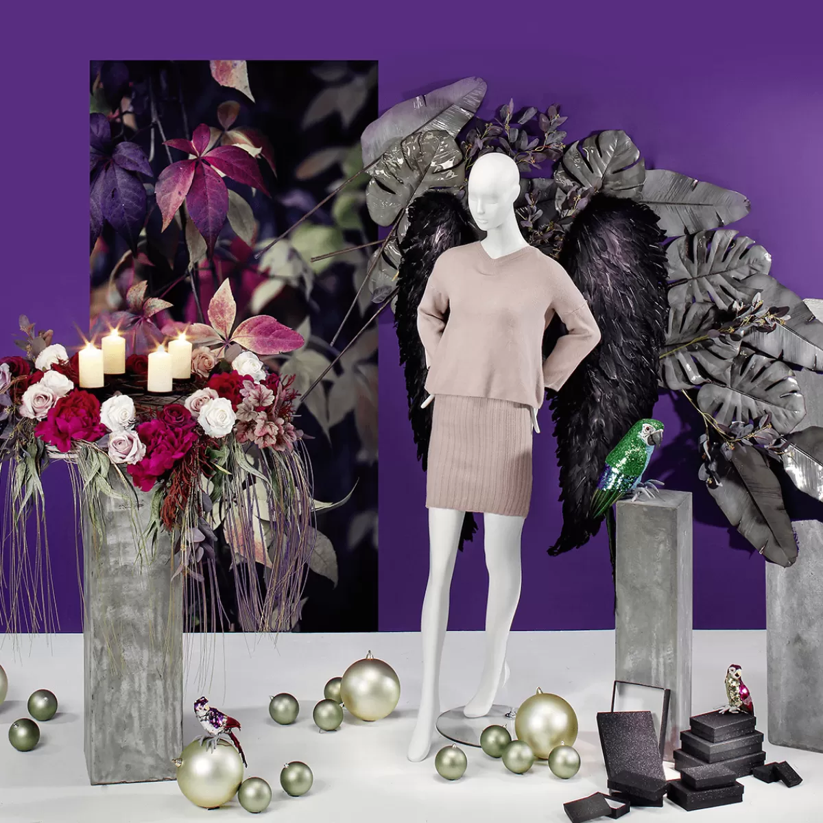 ailes_dange_noires_en_plumes_long_120_cm_4.webp DecoWoerner Ailes D'ange es En Plumes, Long. 120 Cm