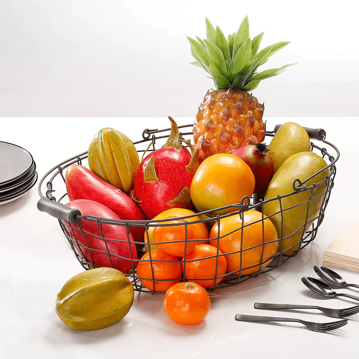 ananas_aliment_factice_21_cm_4.webp DecoWoerner Ananas Aliment Factice 21 Cm