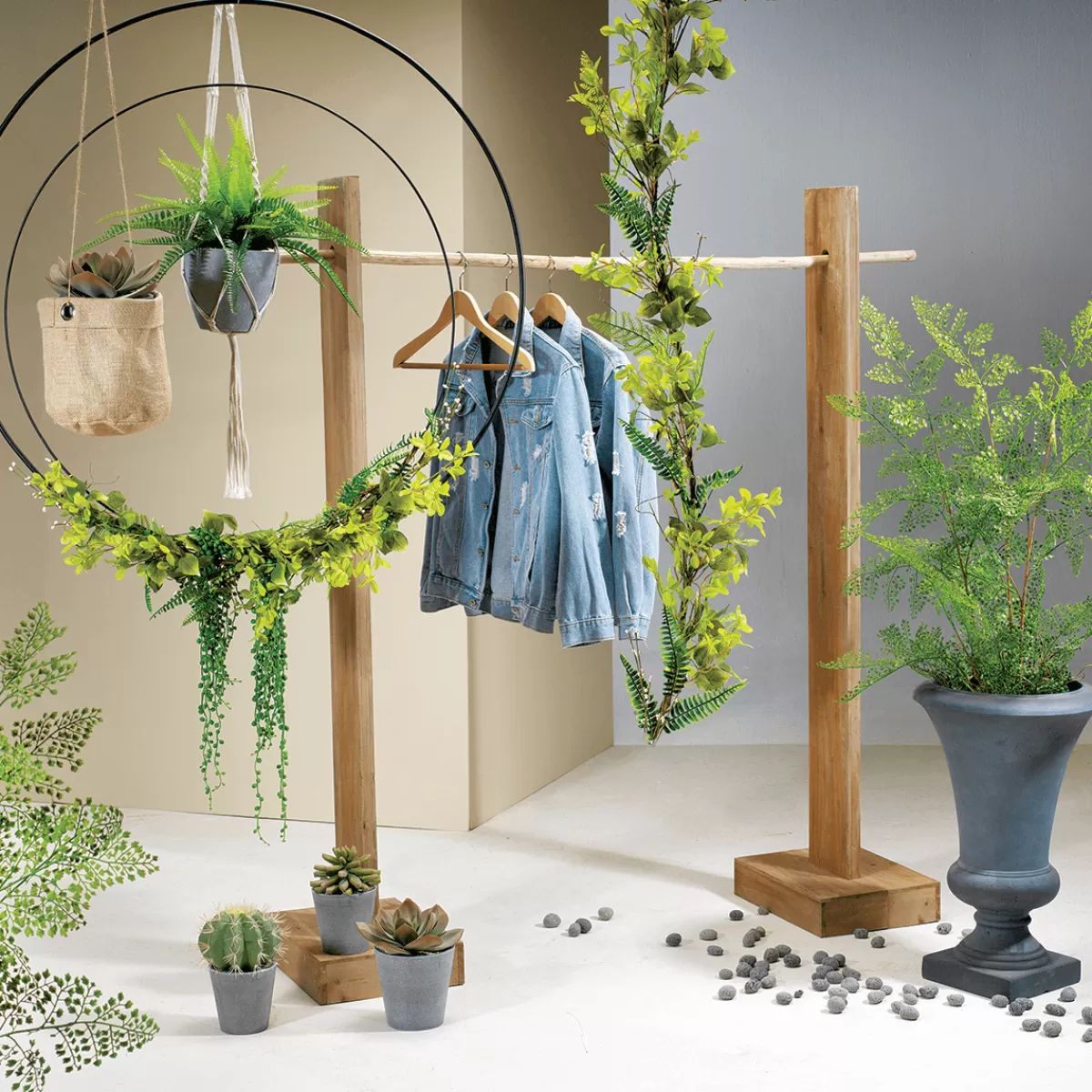 anneau_dco_en_mtal_noir__100_cm_12.webp DecoWoerner Anneau Déco En Métal, Ø 100 Cm