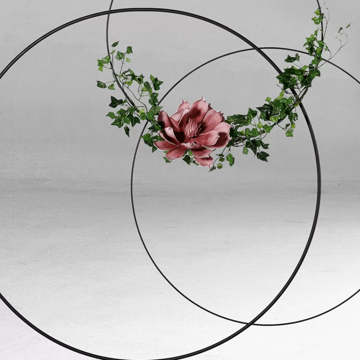 anneau_dco_en_mtal_noir__100_cm_4.webp DecoWoerner Anneau Déco En Métal, Ø 100 Cm