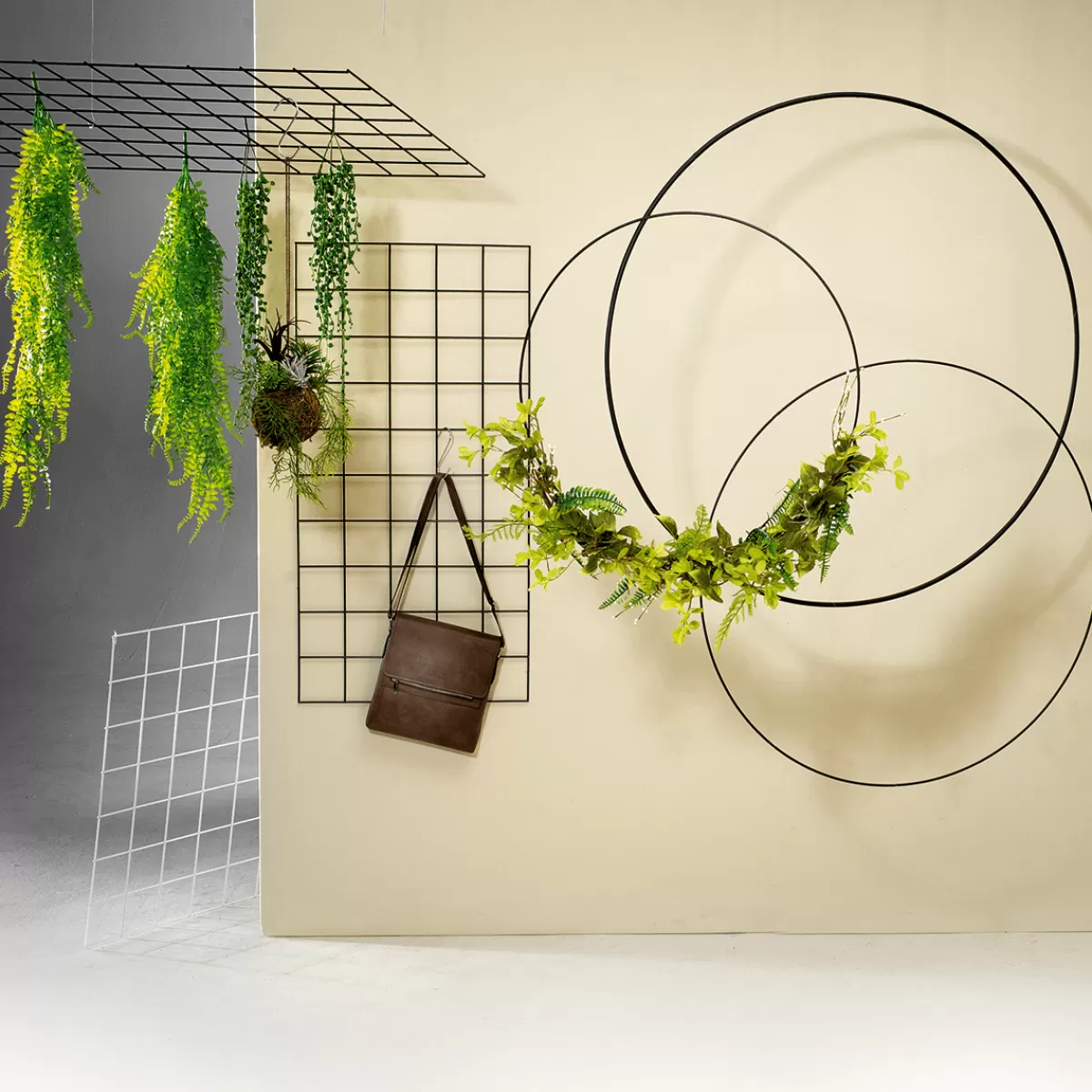 anneau_dco_en_mtal_noir__100_cm_9.webp DecoWoerner Anneau Déco En Métal, Ø 100 Cm