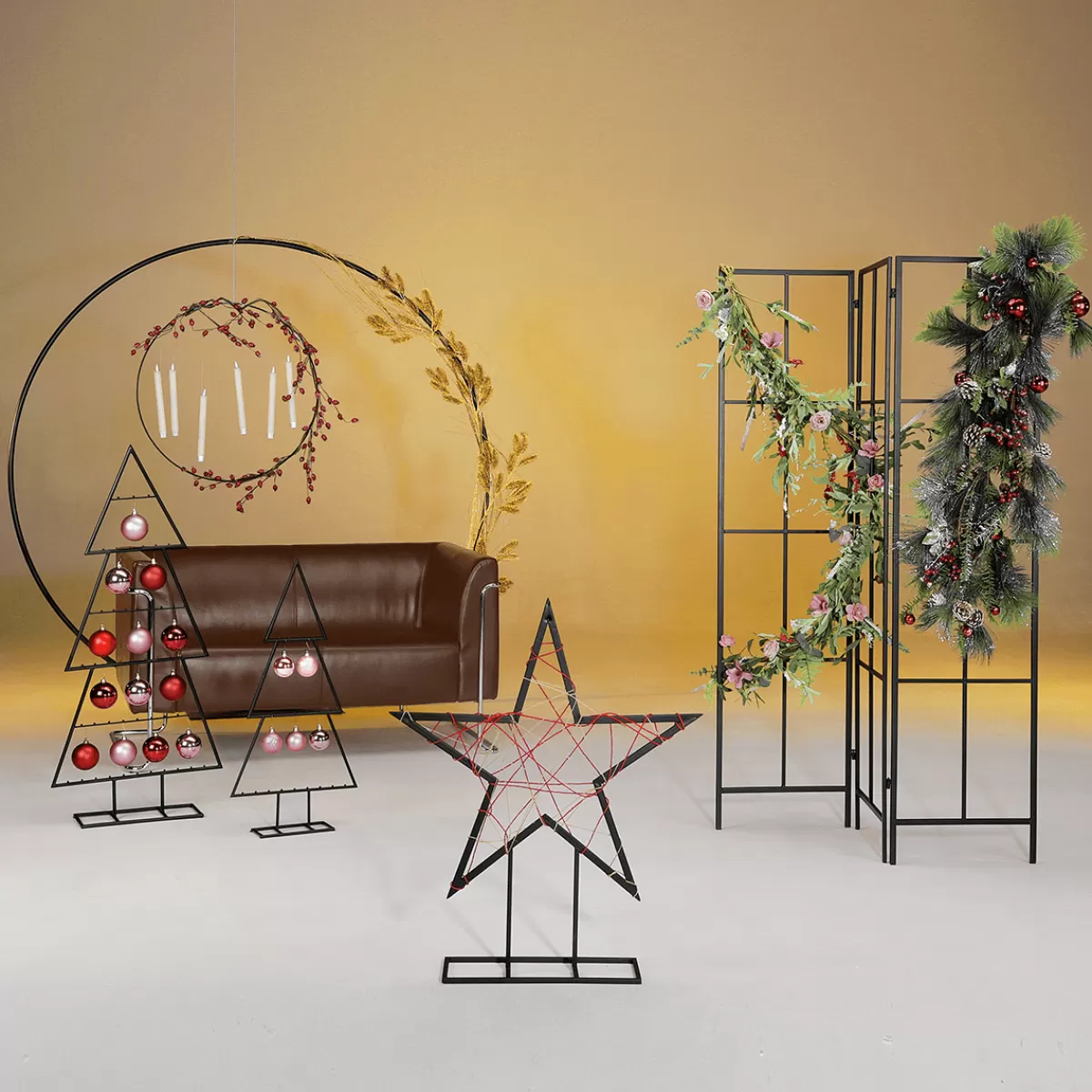 anneau_dco_en_mtal_noir__200_cm_3.webp DecoWoerner Anneau Déco En Métal, Ø 200 Cm