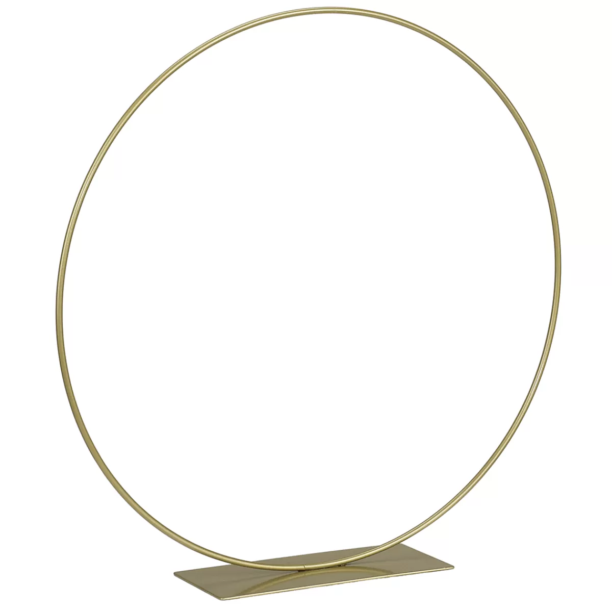 DecoWoerner Anneau Décatif En Métal Avec Pied, Dé 30 Cm Ø