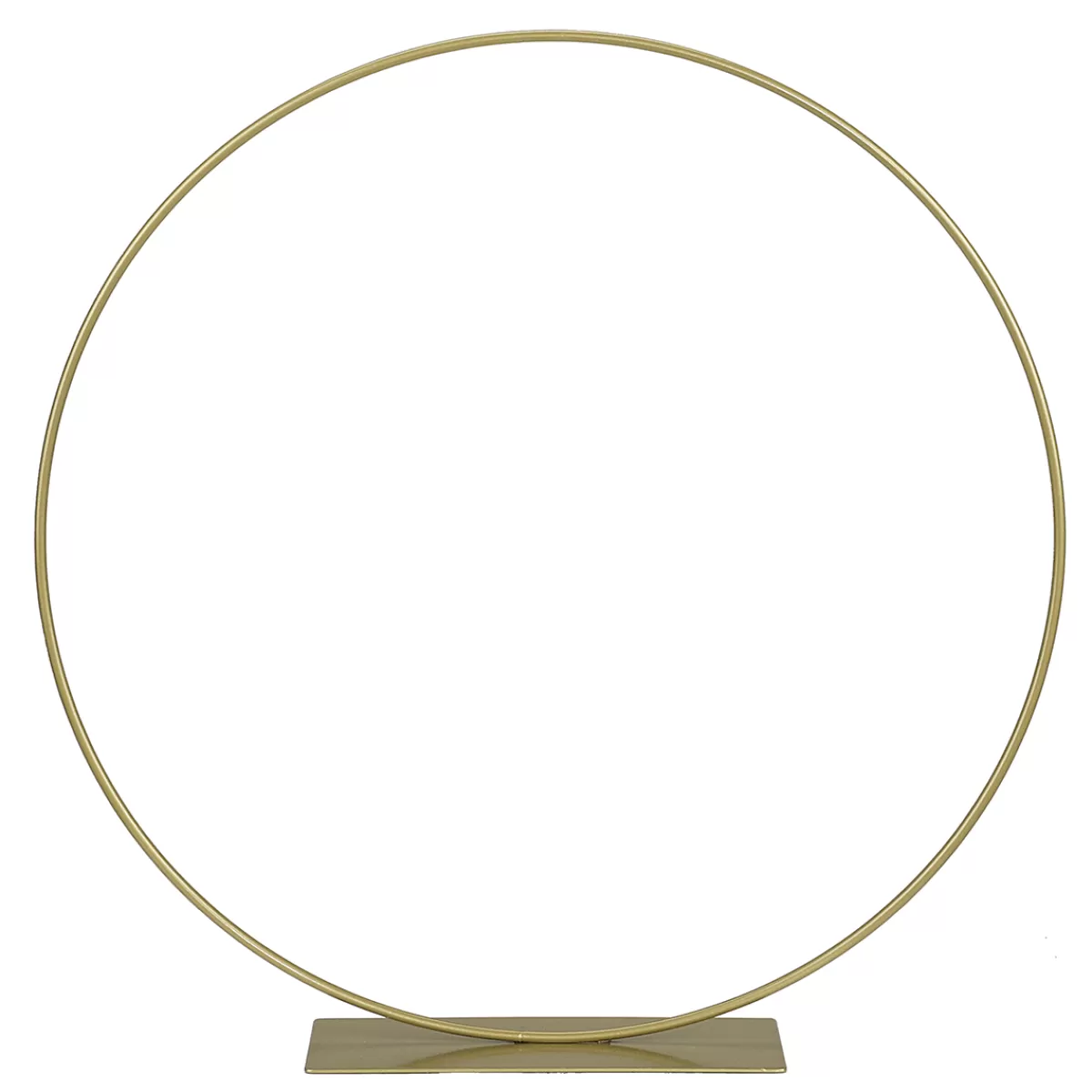 DecoWoerner Anneau Décatif En Métal Avec Pied, Dé 30 Cm Ø