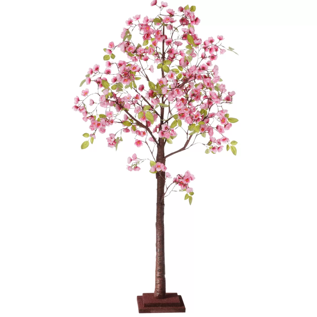DecoWoerner Arbre Artificiel De Cerisiers En Fleurs Avec Socle 120 Cm