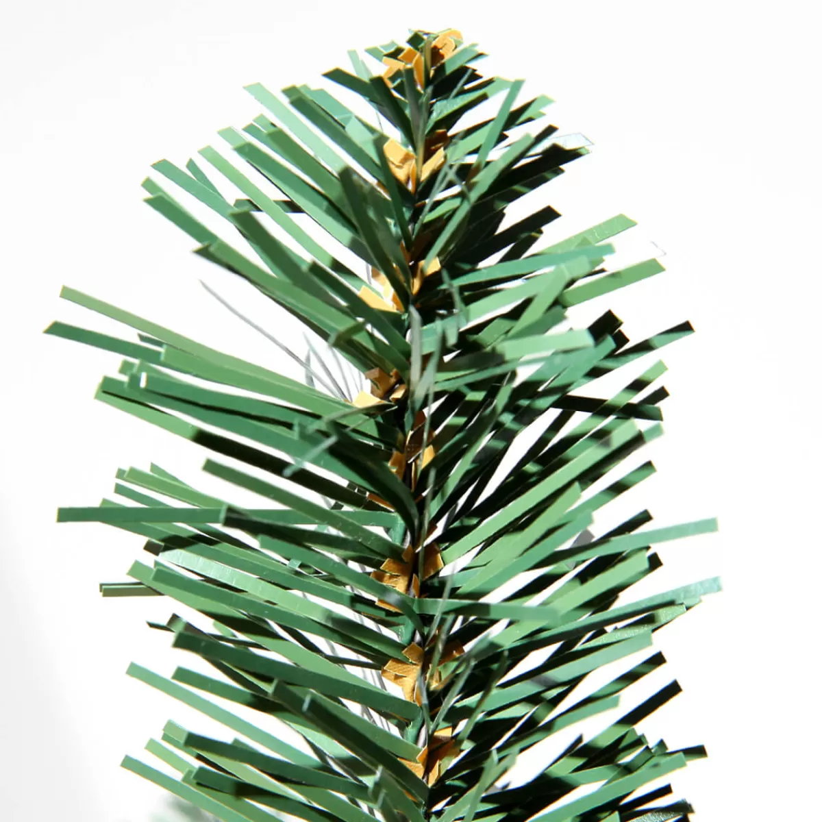 DecoWoerner Arbre De Noël Artificiel Sapin Blanc Avec LED 210 Cm