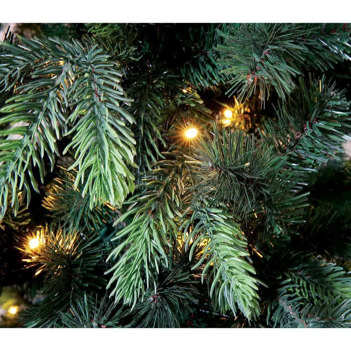 DecoWoerner Arbre De Noël Artificiel Sapin Noble Avec LED 180 Cm