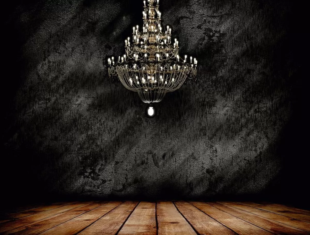 DecoWoerner Bannière En Bâche XXL "Lustre" En Bâche De Camion Difficilement Inflammable 250 X 330 Cm