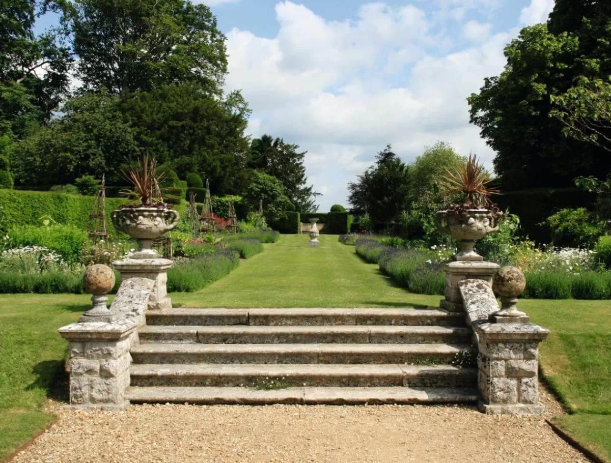 DecoWoerner Bannière XXL "Parc Du Château" En Bâche De Camion Ignifugée 250 X 330 Cm