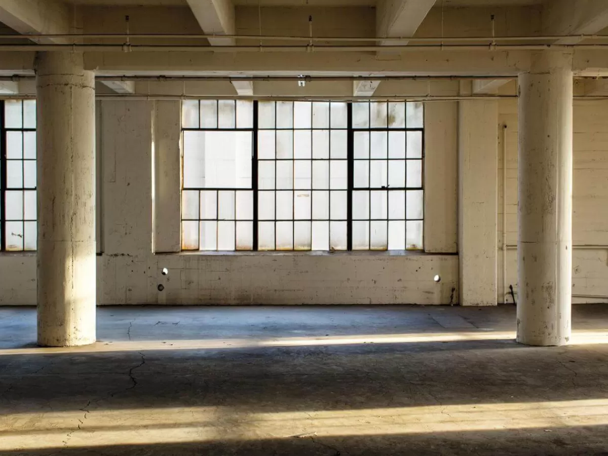 DecoWoerner Bâche XXL "Hall D'usine" En Bâche De Camion Difficilement Inflammable 250 X 330 Cm