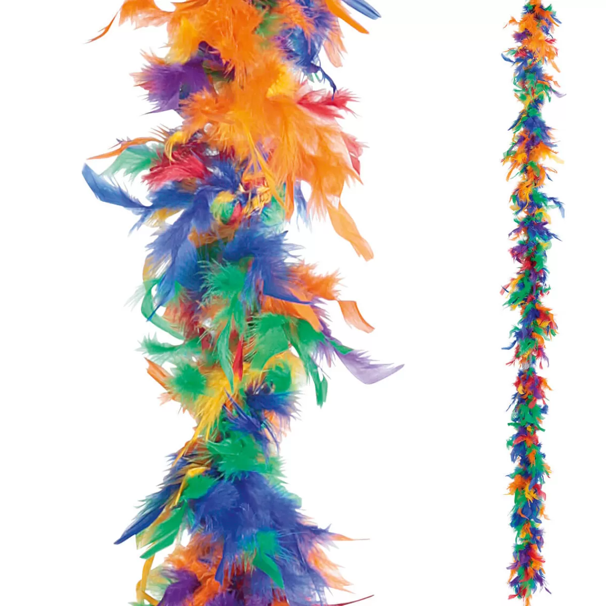 DecoWoerner Boa En Plumes, Coloré, 180 Cm