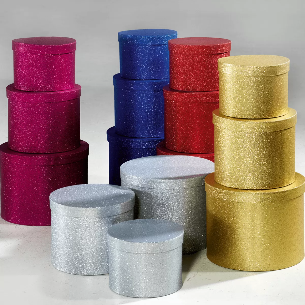 botes_cadeaux_en_carton_argent_lot_de_3_4.webp DecoWoerner Boîtes Cadeaux En Carton , Lot De 3