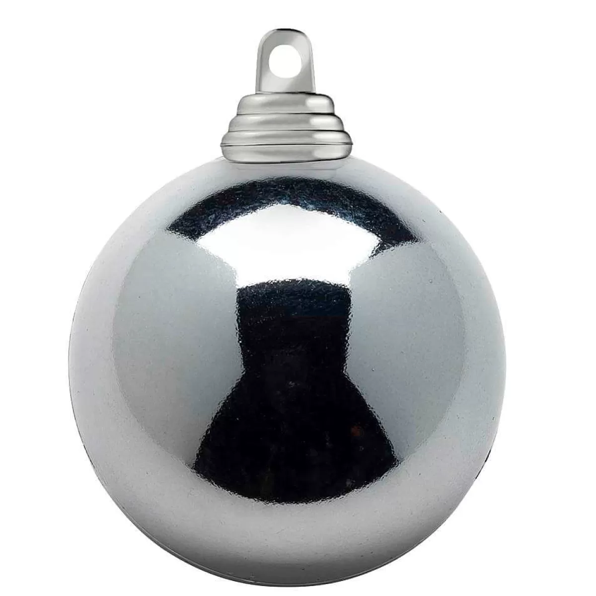 DecoWoerner Boules De Noël Anthracite, Brillantes, En Plastique Difficilement Inflammable, 6 Cm Ø - 24 Pièces