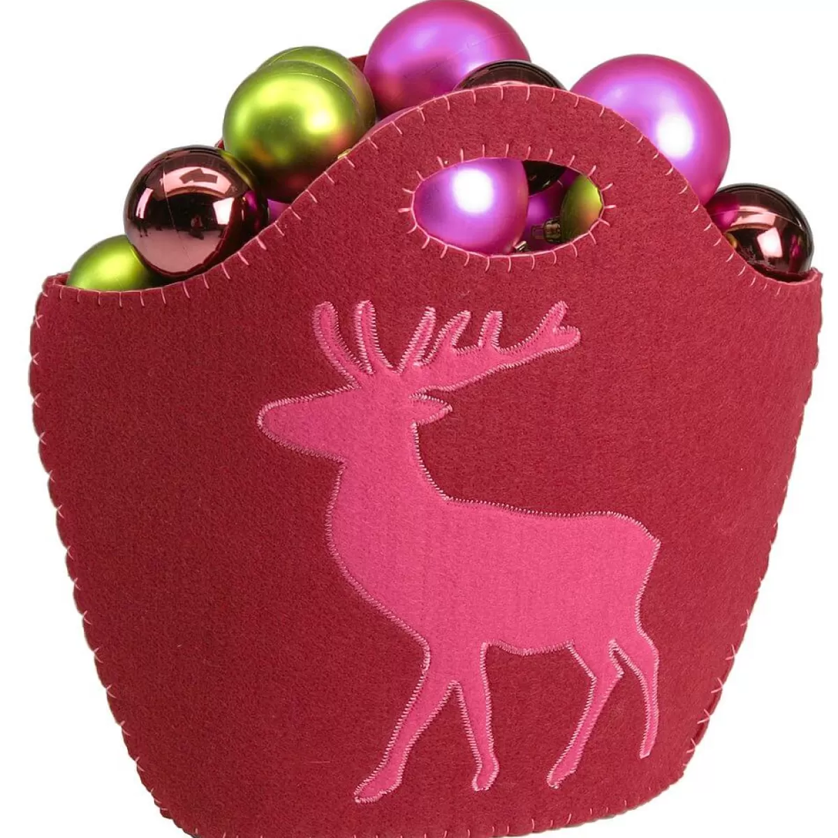 DecoWoerner Boules De Noël En Plastique Clair Mattes, 6 Cm Ø - 24 Pièces