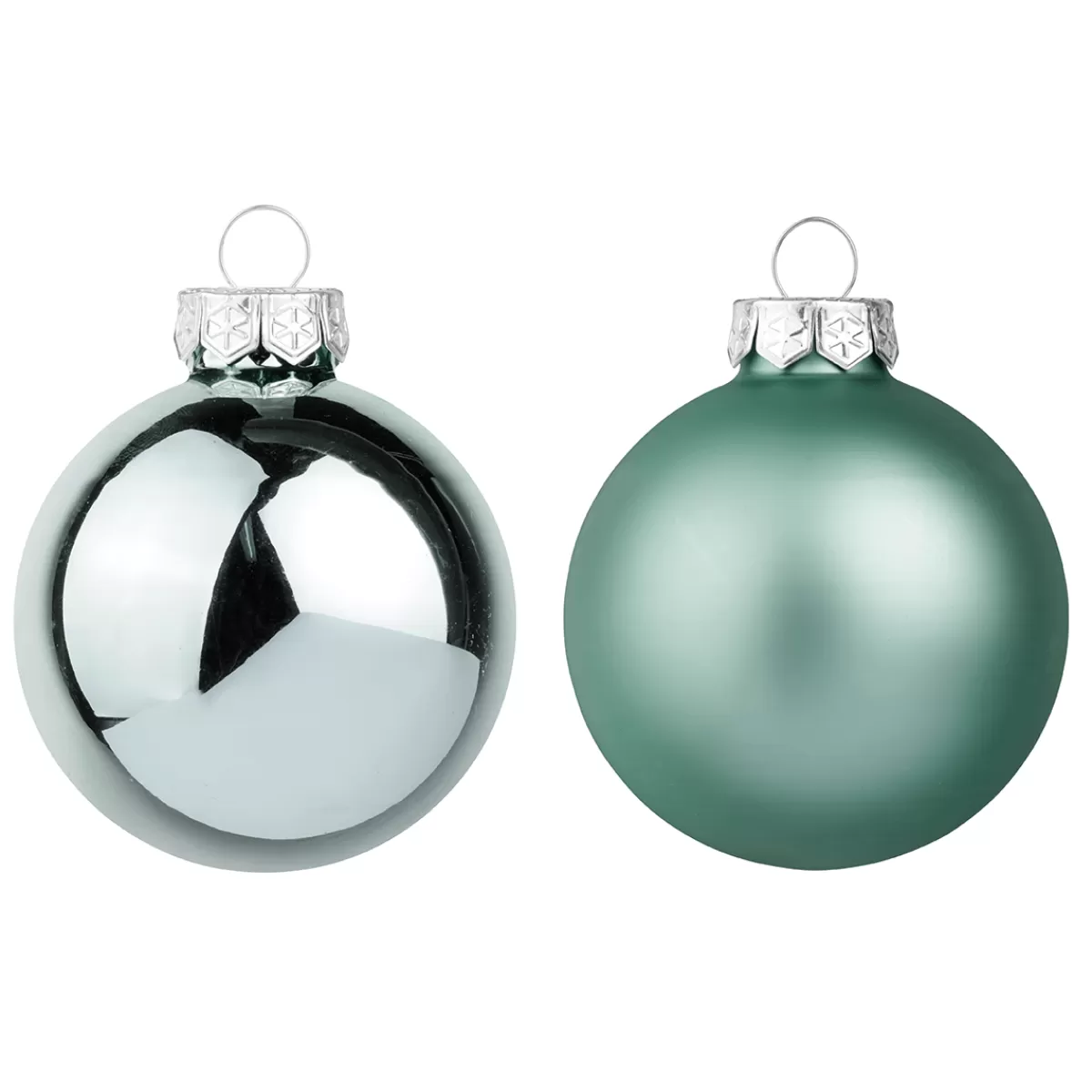 DecoWoerner Boules De Noël En Verre Argenté 6 Cm Ø - 24 Pièces