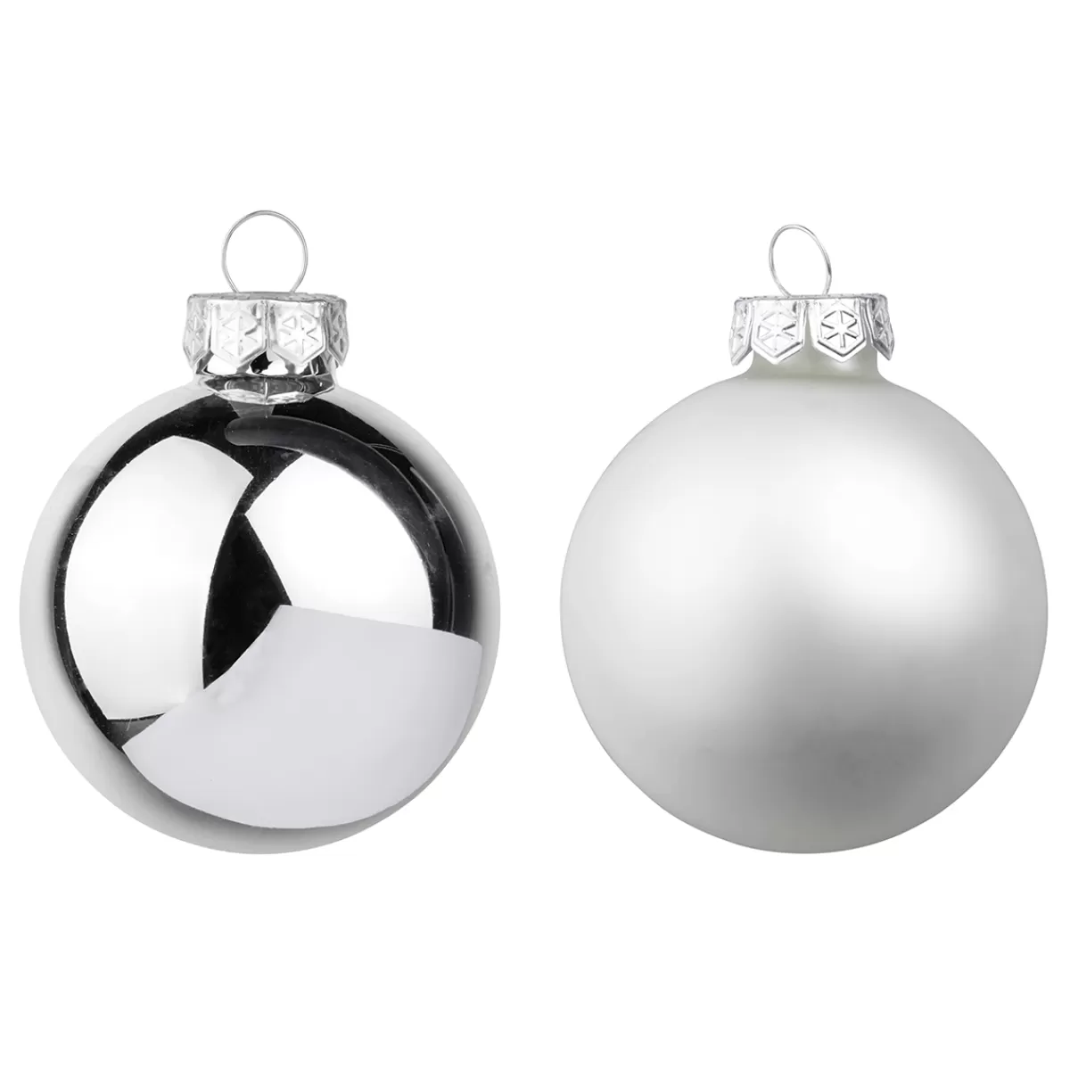 DecoWoerner Boules De Noël En Verre é 6 Cm Ø - 24 Pièces