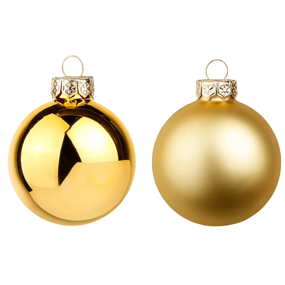 DecoWoerner Boules De Noël En Verre Dé Foncé 6 Cm Ø - 24 Pièces