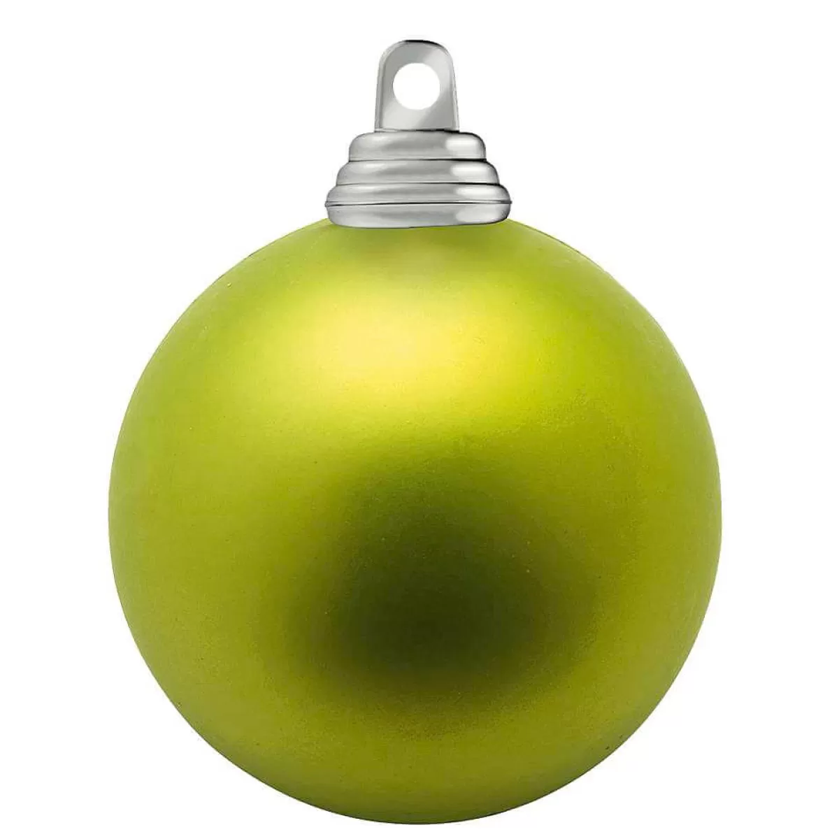 DecoWoerner Boules De Noël Citron, Mates, En Plastique Ignifugé, 6 Cm Ø - 24 Pièces