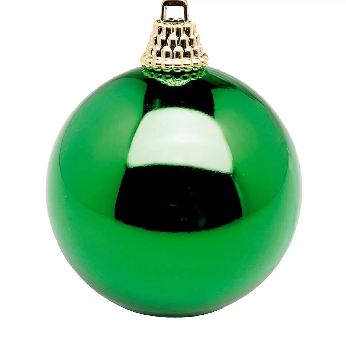 DecoWoerner Boules De Noël es Brillantes En Plastique, 6 Cm Ø - 24 Pièces