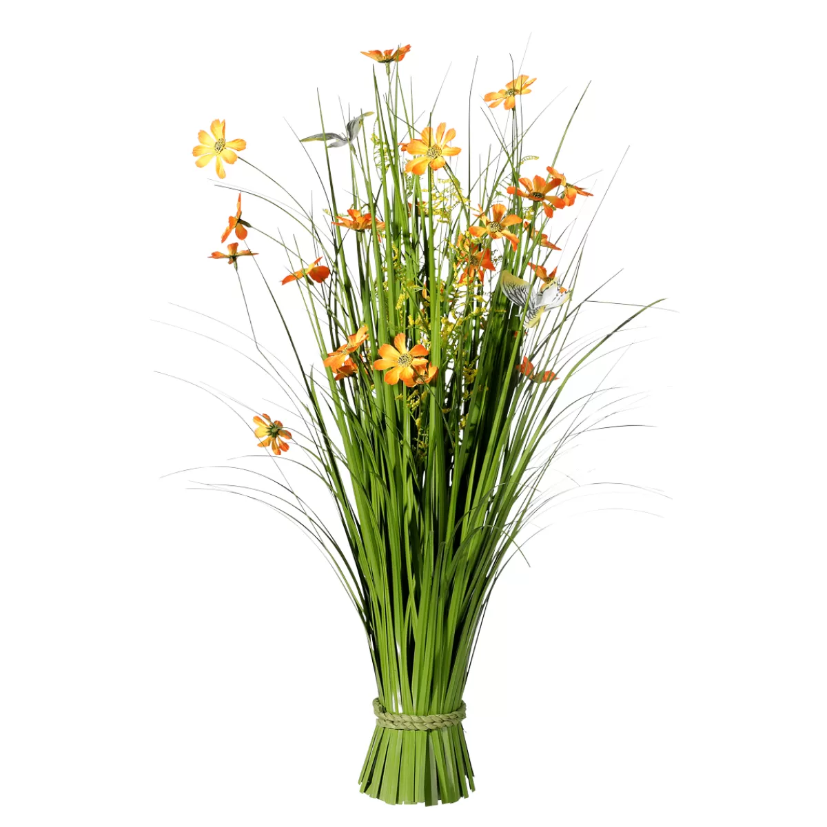 DecoWoerner Bouquet De Gaz Artificiel Avec Fleurs s 67 Cm