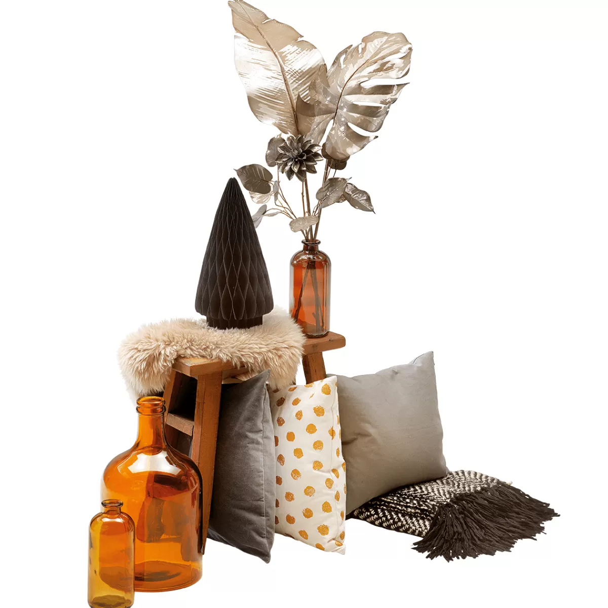 branche__feuillage_artificielle_60_cm_grisvert_3-1.webp DecoWoerner Branche à Feuillage Artificielle 60 Cm Gris-