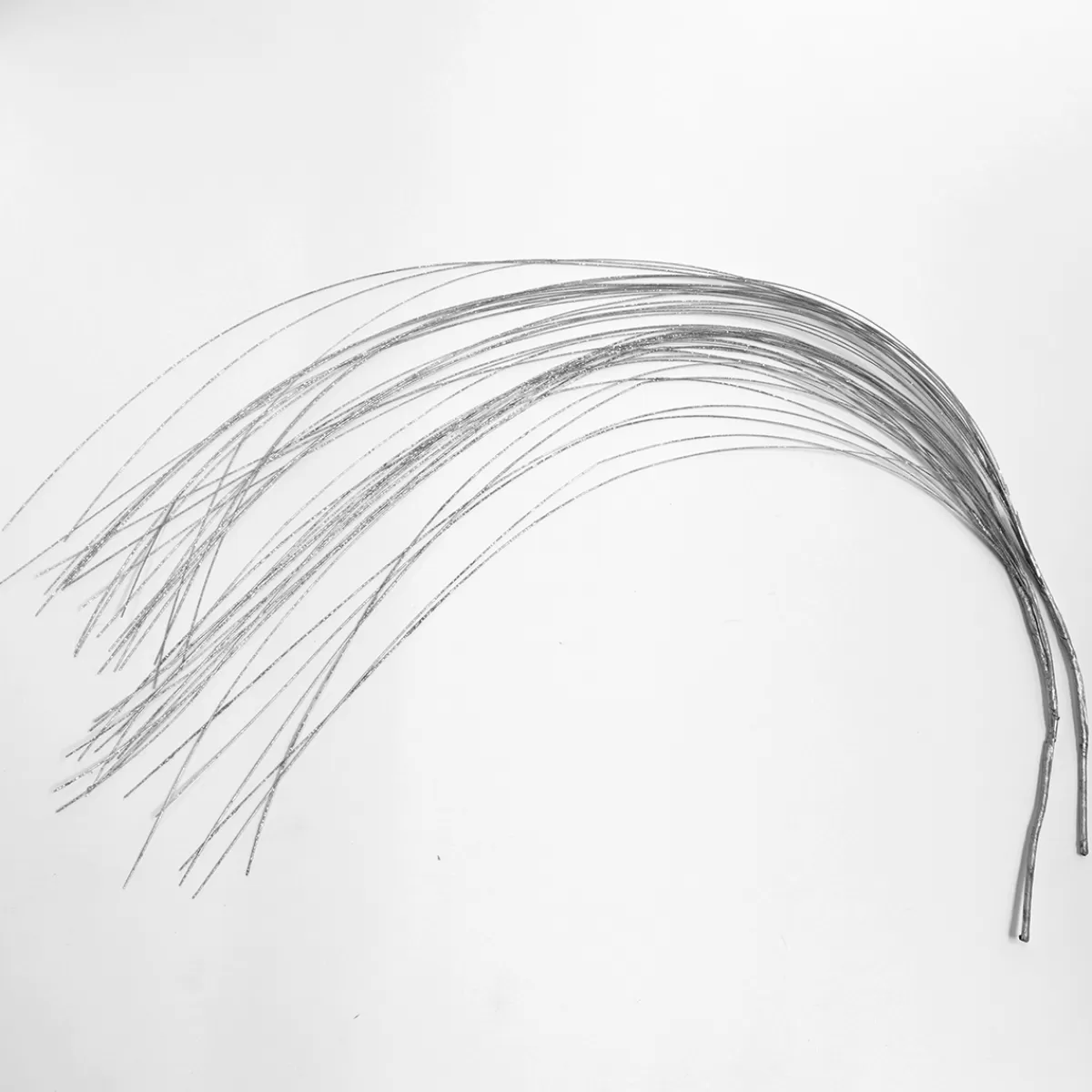 DecoWoerner Branche De Décoration Herbe ée De 100 Cm De Long, 2 Pièces