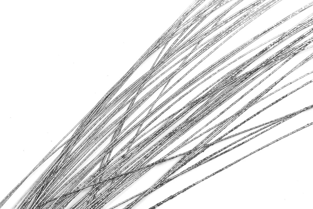 DecoWoerner Branche De Décoration Herbe ée De 100 Cm De Long, 2 Pièces