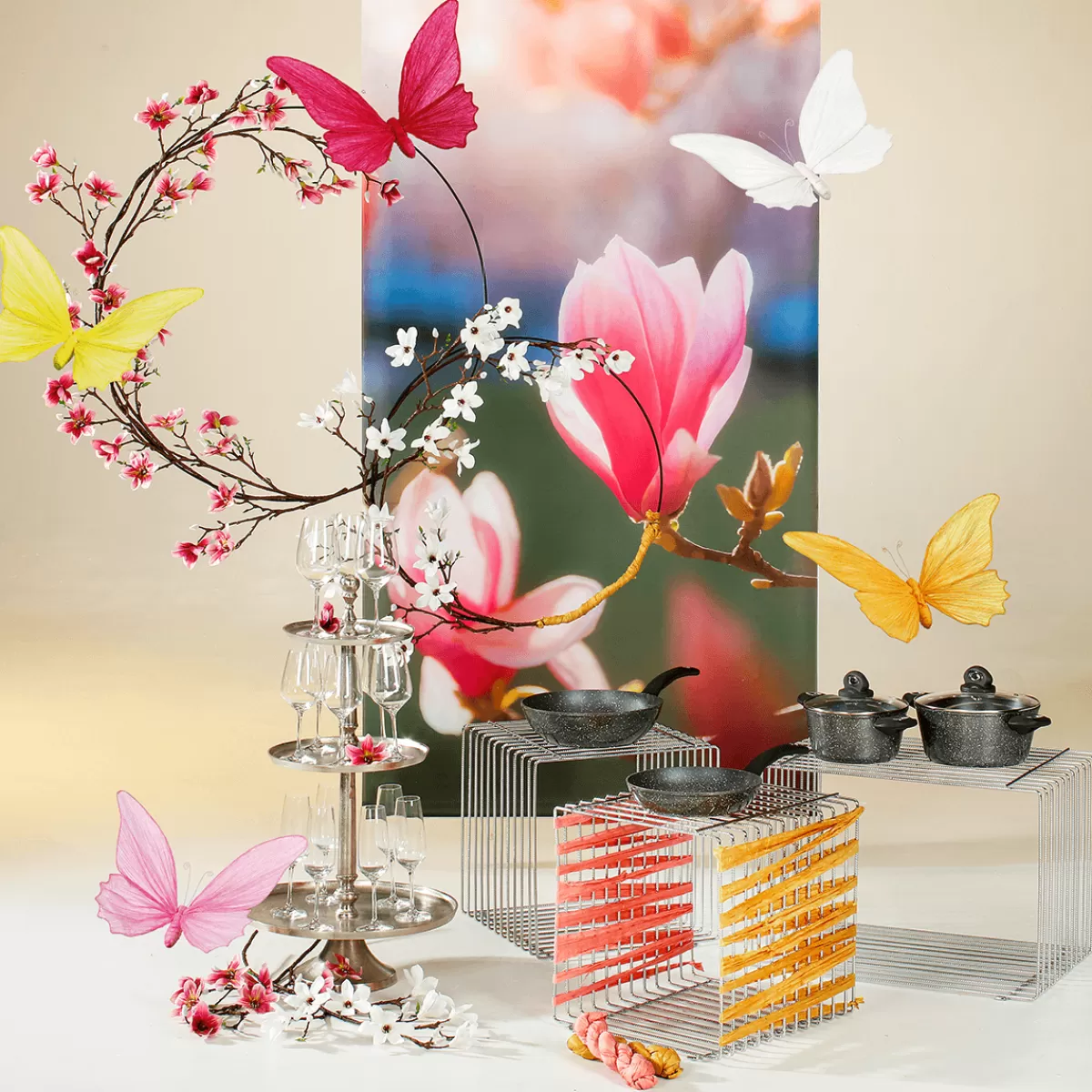 branche_de_magnolia_artificielle_rose_87_cm_4.webp DecoWoerner Branche De Magnolia Artificielle, , 87 Cm