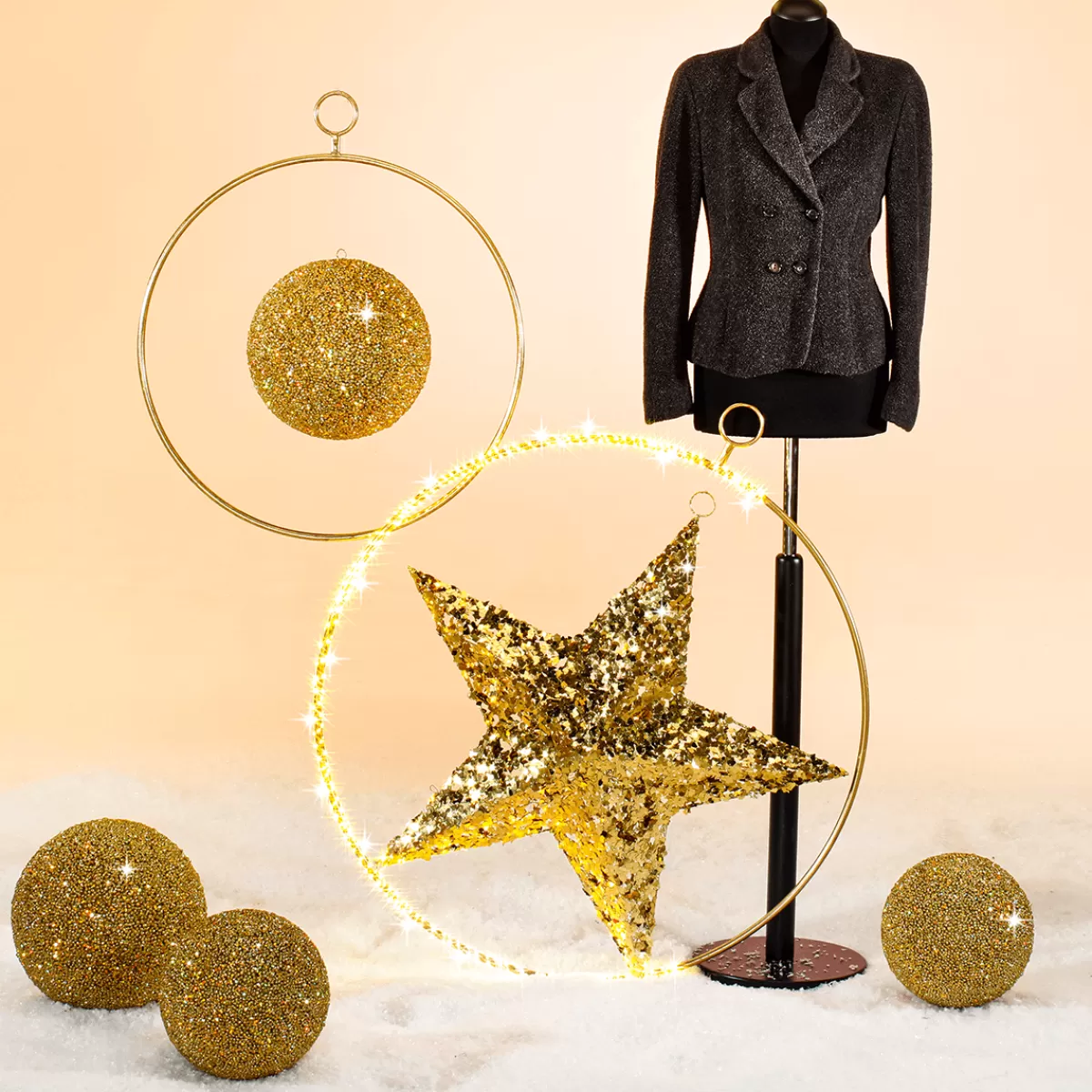 DecoWoerner Buste De Tailleur Femme, Buste 72 Cm, /