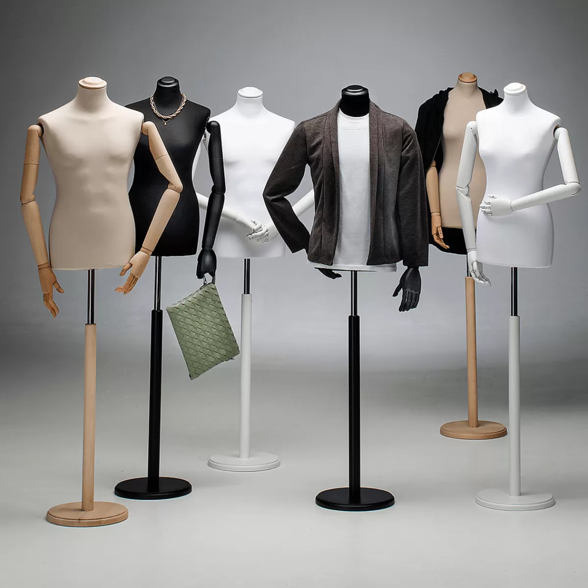 buste_de_tailleur_homme_buste_76_cm_noirnoir_4.webp DecoWoerner Buste De Tailleur Homme, Buste 76 Cm, /