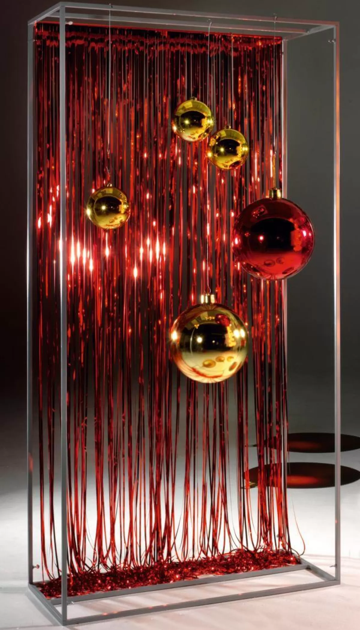 cadre_dcoratif_en_mtal_argent_200_cm_de_haut_5.webp DecoWoerner Cadre Décoratif En Métal, é 200 Cm De Haut