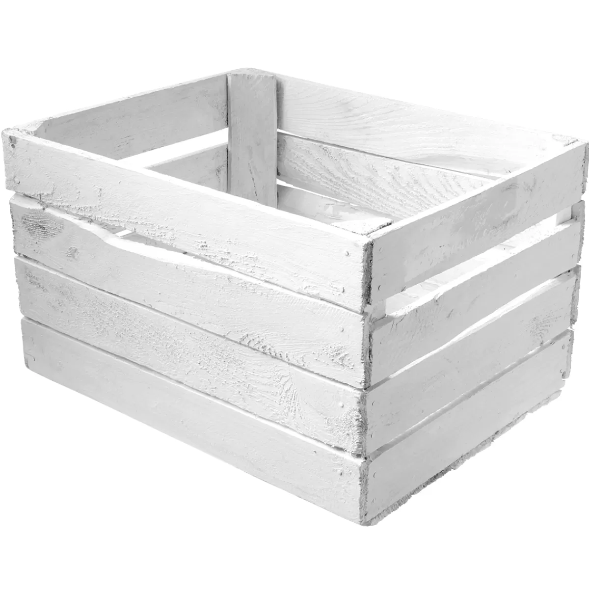 DecoWoerner Caisse En Bois Vintage Long. 50 Cm