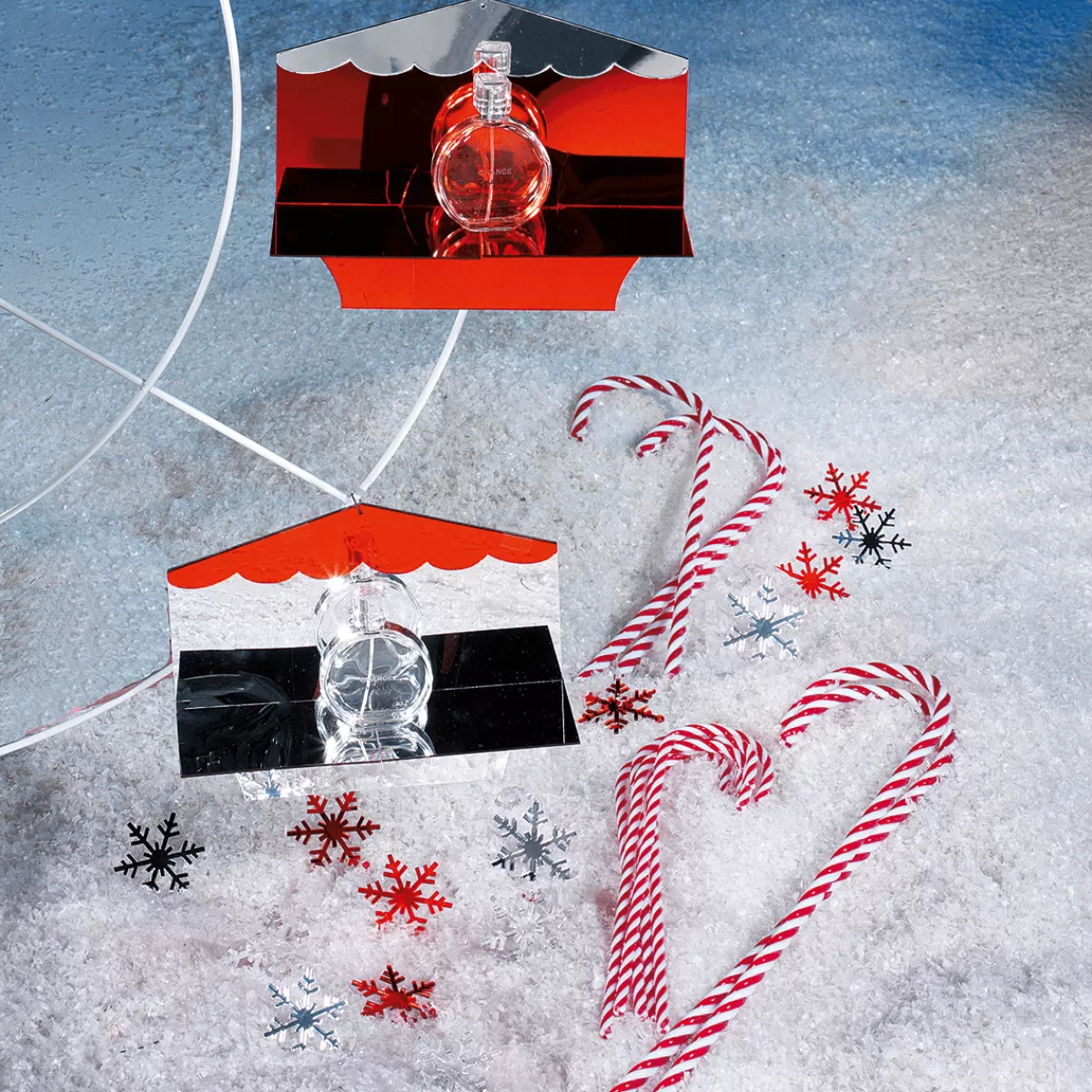 DecoWoerner Cannes En Sucre XXL Aliment Factice 5 Pces 50 Cm