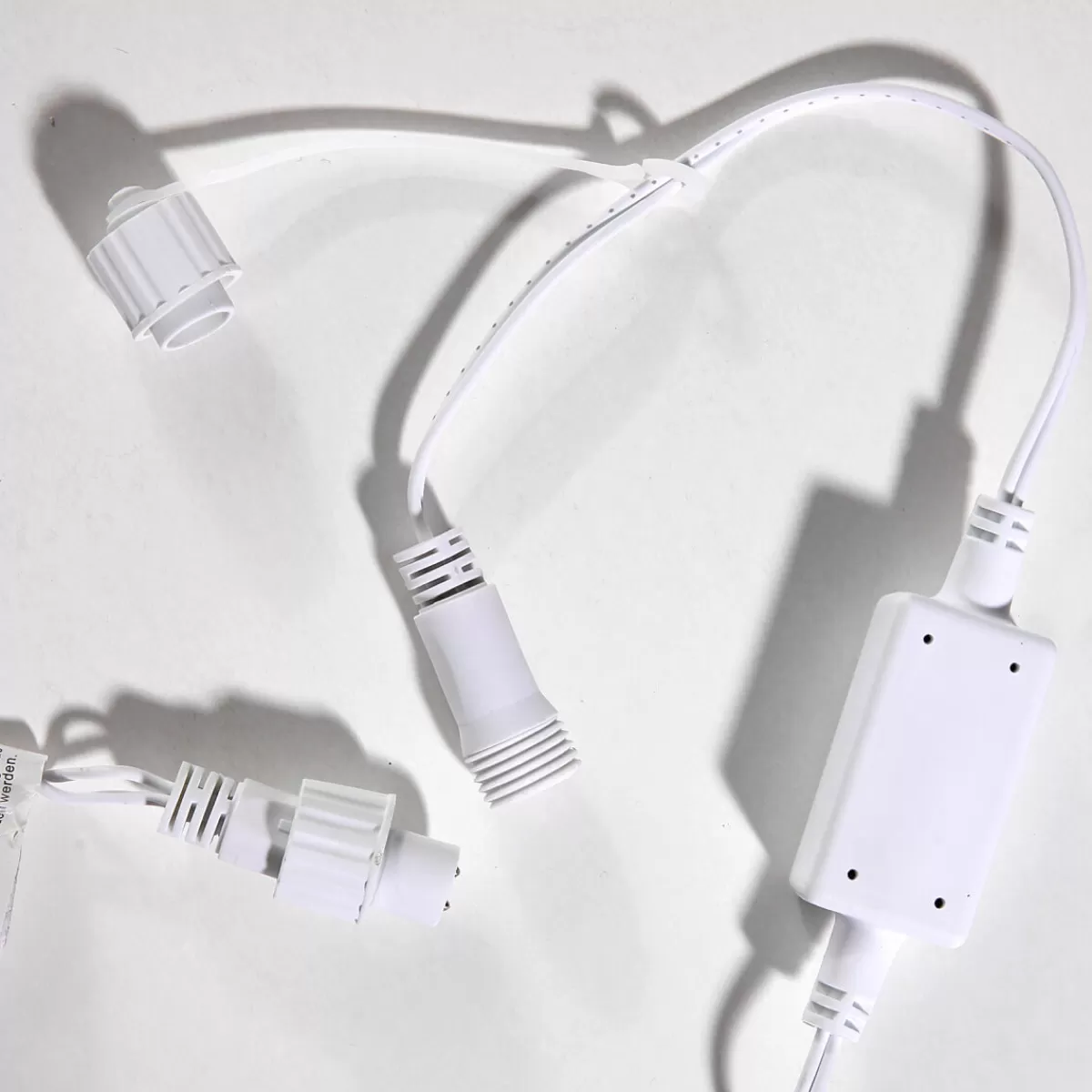 DecoWoerner Câble D’alimentation Pour Produits à LED Système IP 20, Blanc