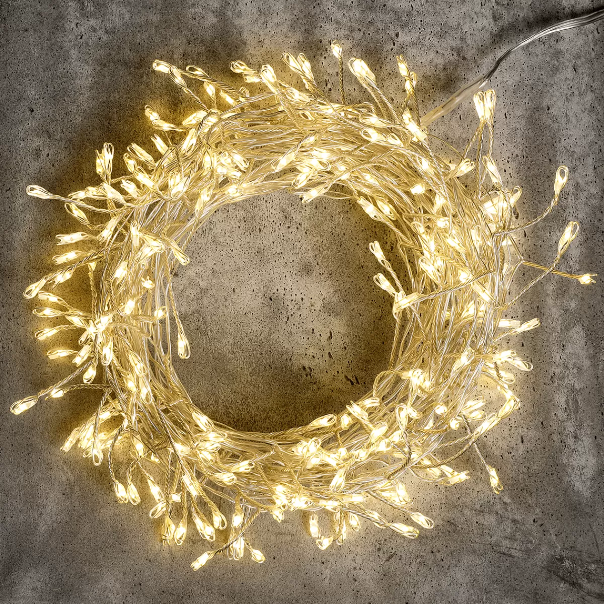 DecoWoerner Chaîne Lumineuse à Fil à LED Feu D’artifice Pour L’ext., 100 LED, 6 M