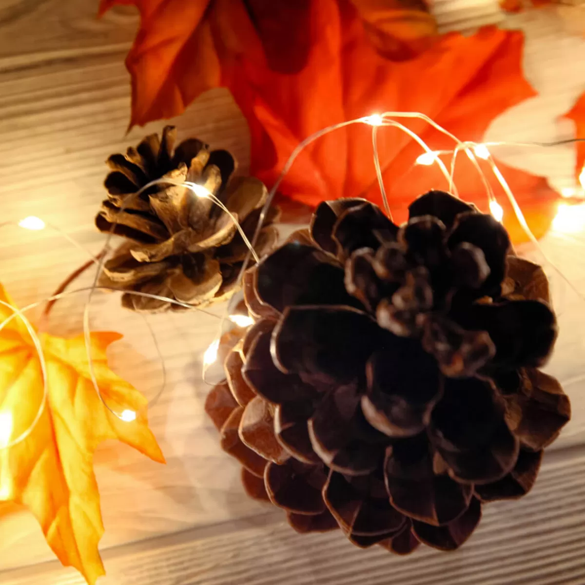 DecoWoerner Chaîne Lumineuse à Fil à LED Sur Pile Pour L'ext., 100 LED, 10 M