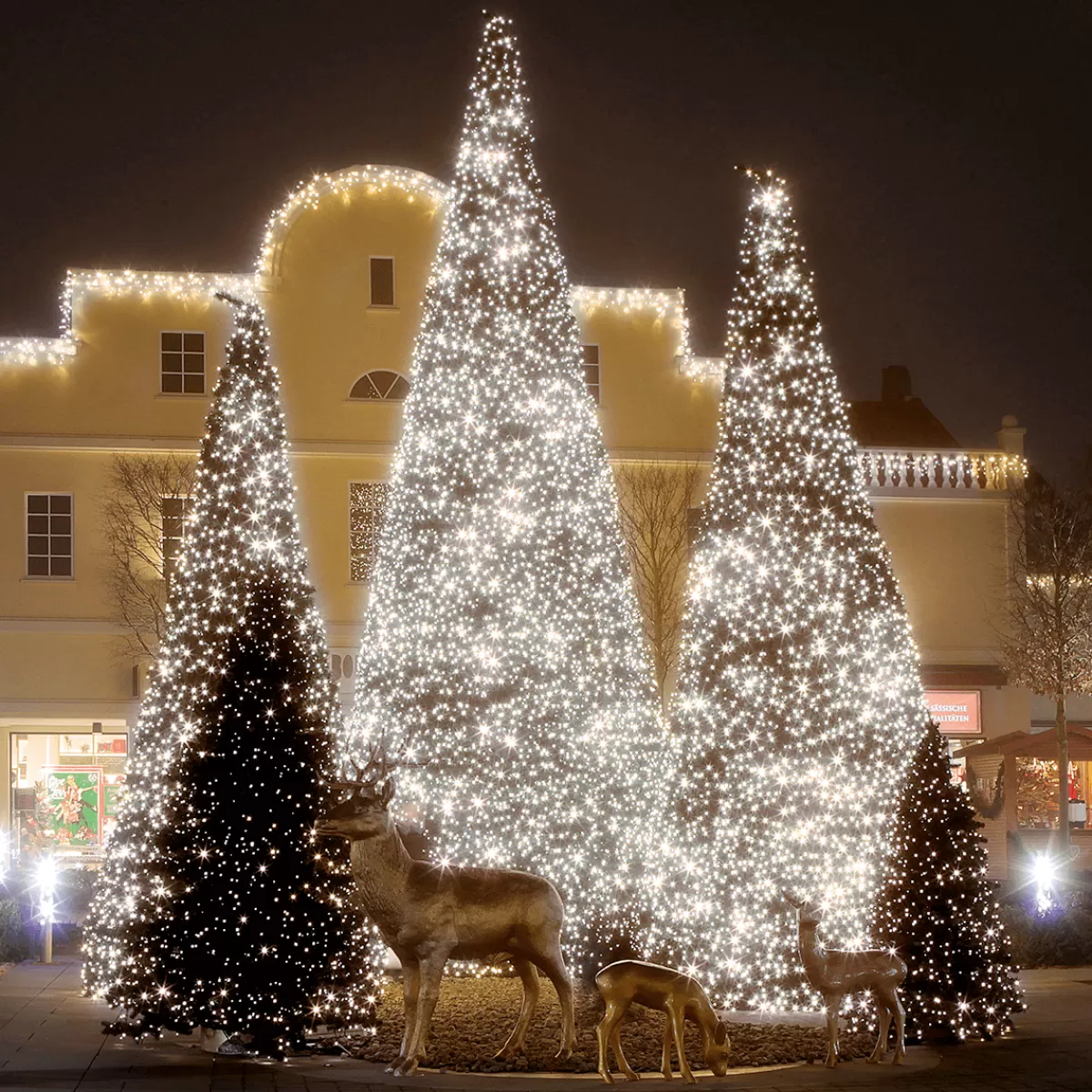 DecoWoerner Chaîne Lumineuse De Raccordement à LED Pour L'ext. IP67, 240 LED, 24 M, Sans Alimentation