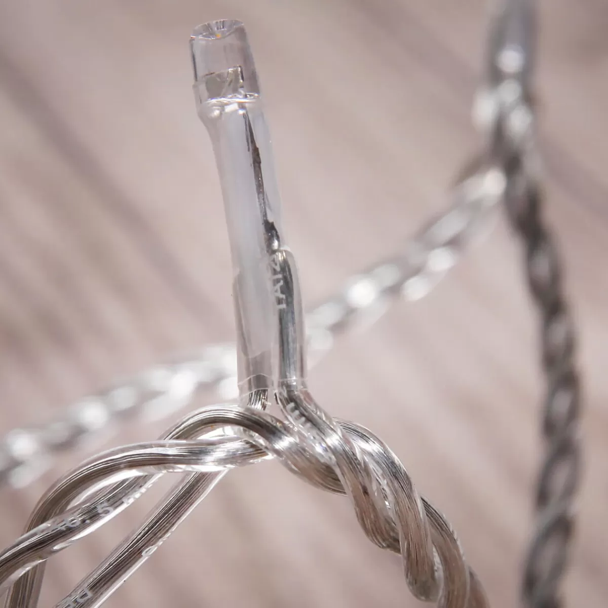 DecoWoerner Chaîne Lumineuse De Raccordement à LED Pour L’int., 100 LED, 10 M, Sans Cable