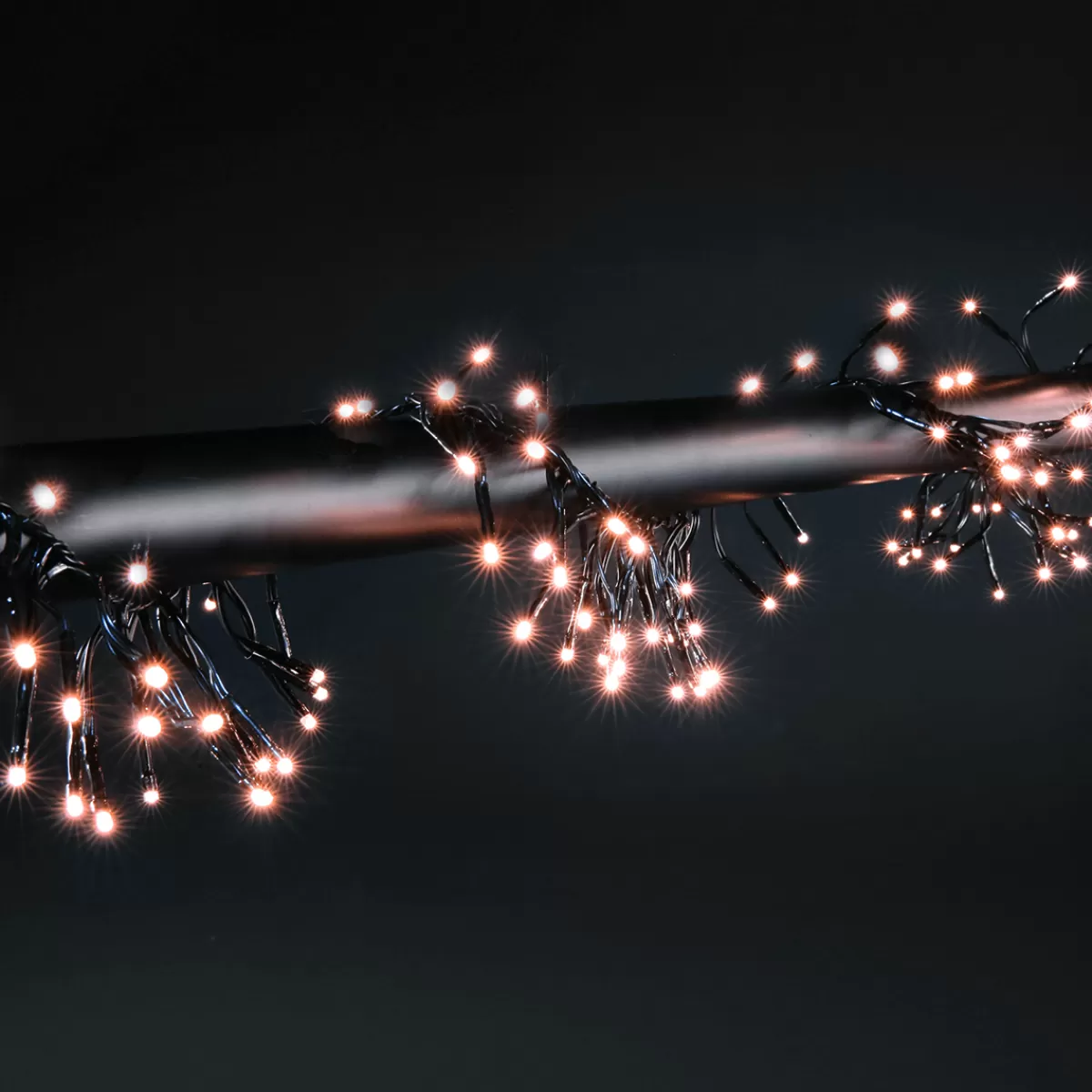 DecoWoerner Chaîne Lumineuse LED Clignotante Avec Minuterie, Pour L'extérieur, 6 M