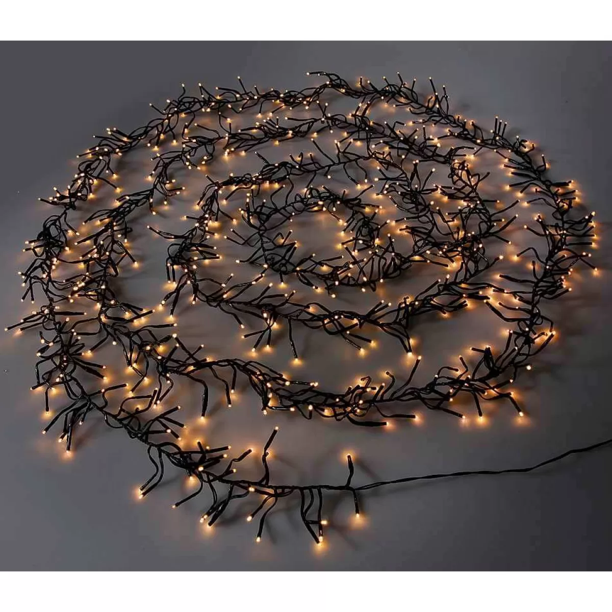 DecoWoerner Chaîne Lumineuse LED Clignotante Avec Minuterie, Pour L'extérieur, 6 M