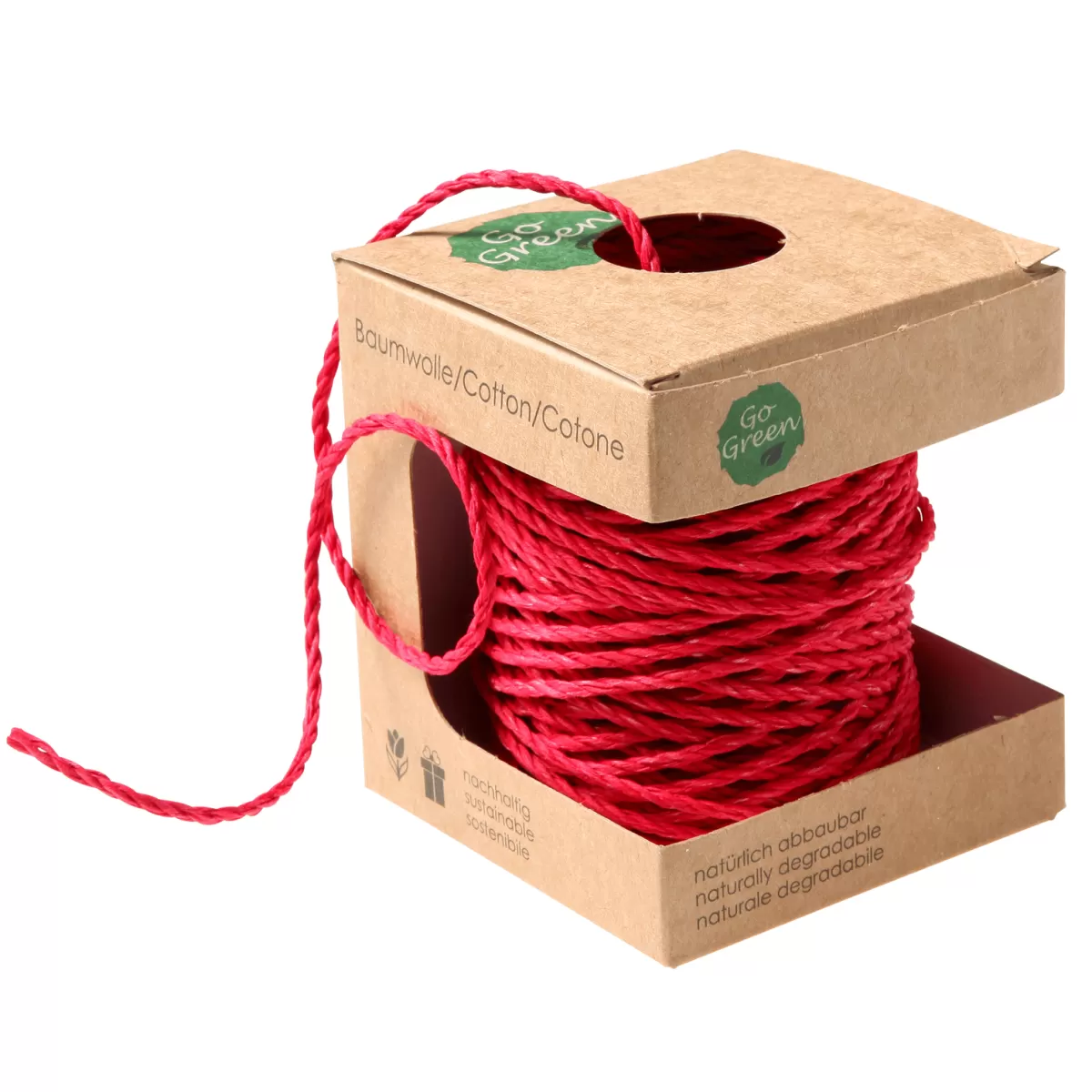 DecoWoerner Cordon De Coton écologique 3 Mm 30 M