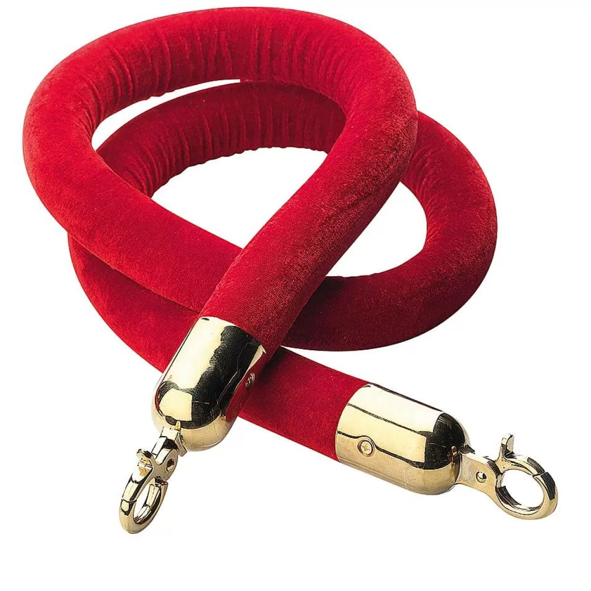 DecoWoerner Cordon Pour Poteau De Barrage, Longueur 150 Cm, Laiton/