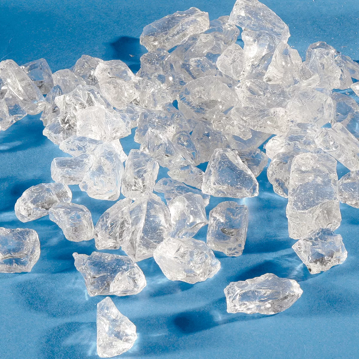 DecoWoerner Crushed Ice Déco En Verre, 20 - 40 Mm, 6 Kg