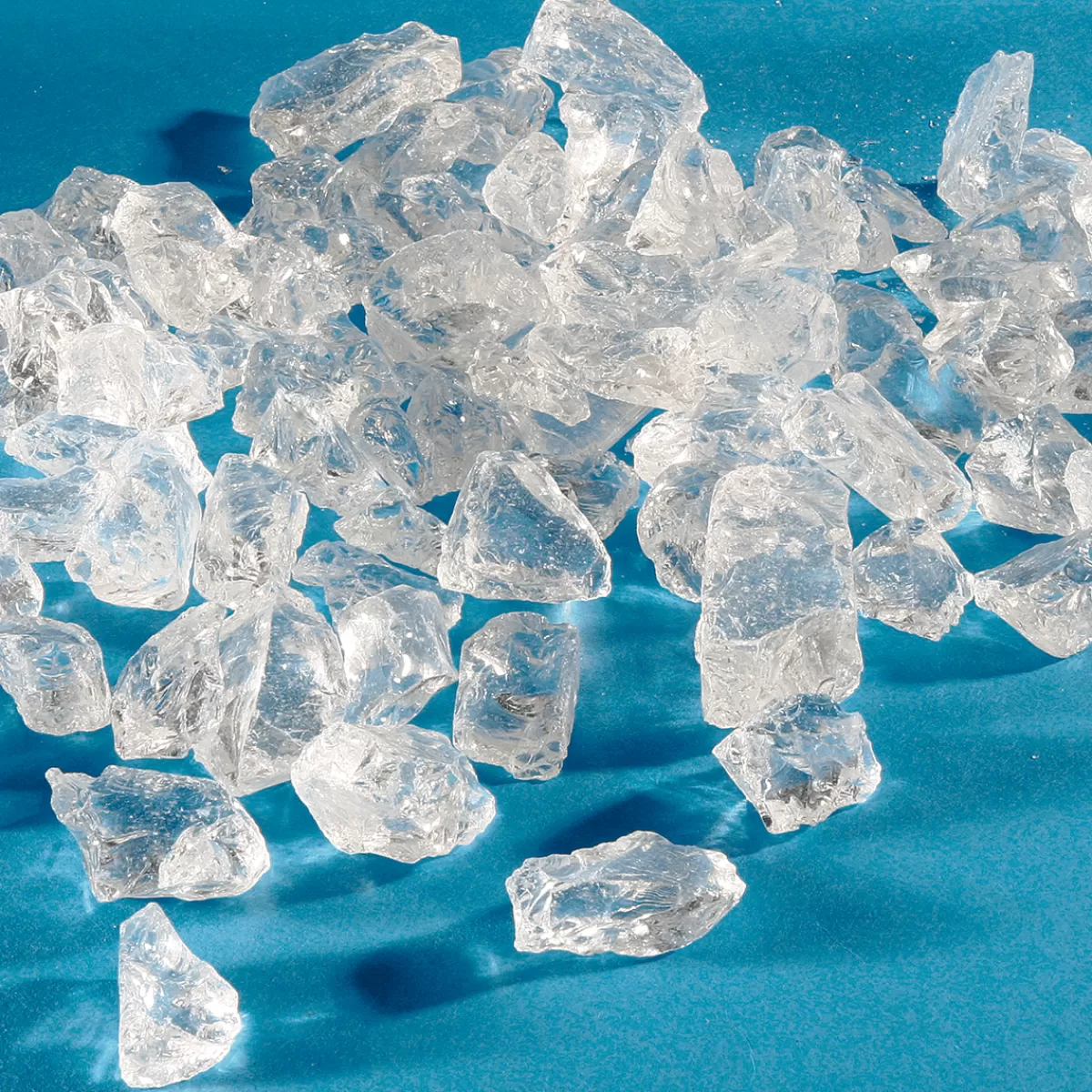 DecoWoerner Crushed Ice Déco En Verre, 20 - 40 Mm, 6 Kg