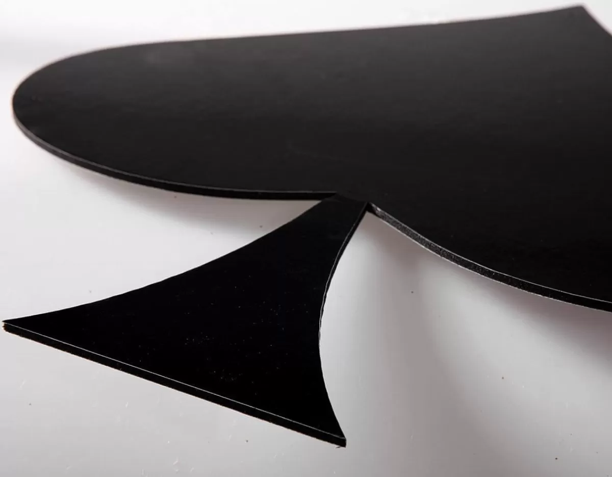 DecoWoerner Décor Pique Couleur Carte à Jouer 50 X 47 Cm