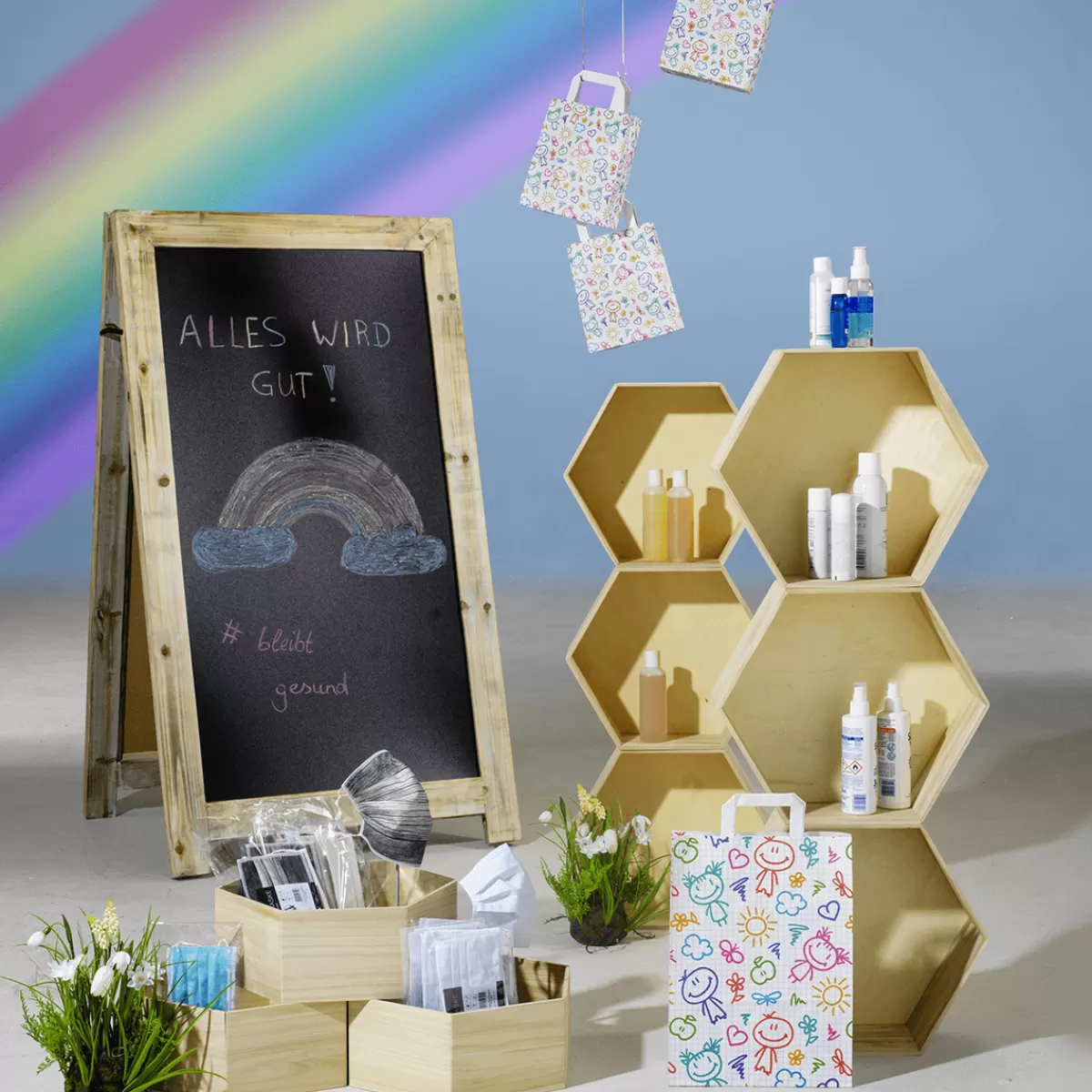 demisphre_de_mousse_artificielle_avec_fleurs_printanires_blanche_30_cm_3.webp DecoWoerner Demi-sphère De Mousse Artificielle Avec Fleurs Printanières, he, 30 Cm