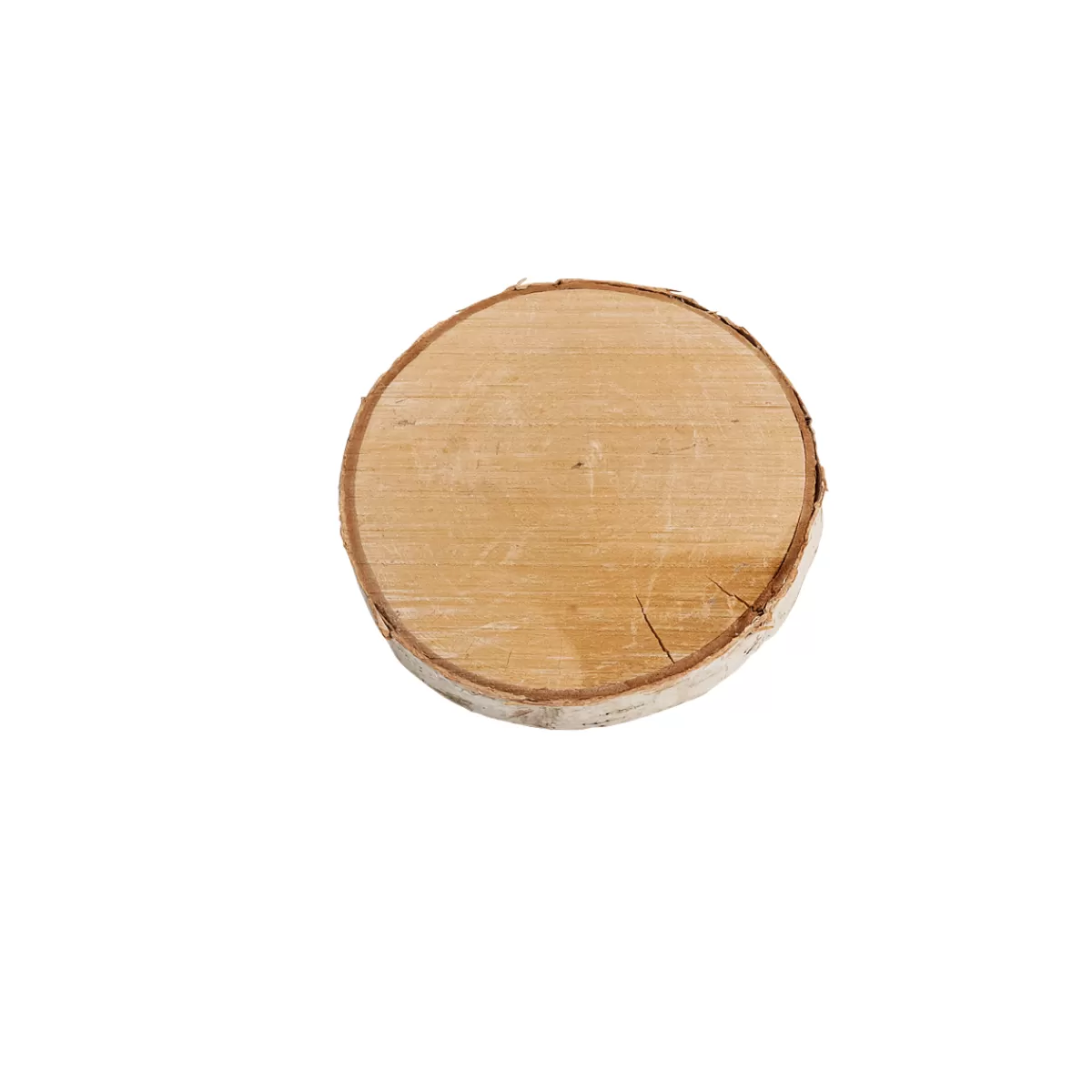 DecoWoerner Disque De Bouleau 16 X 2cm & 15 Cm Ø 3er Set