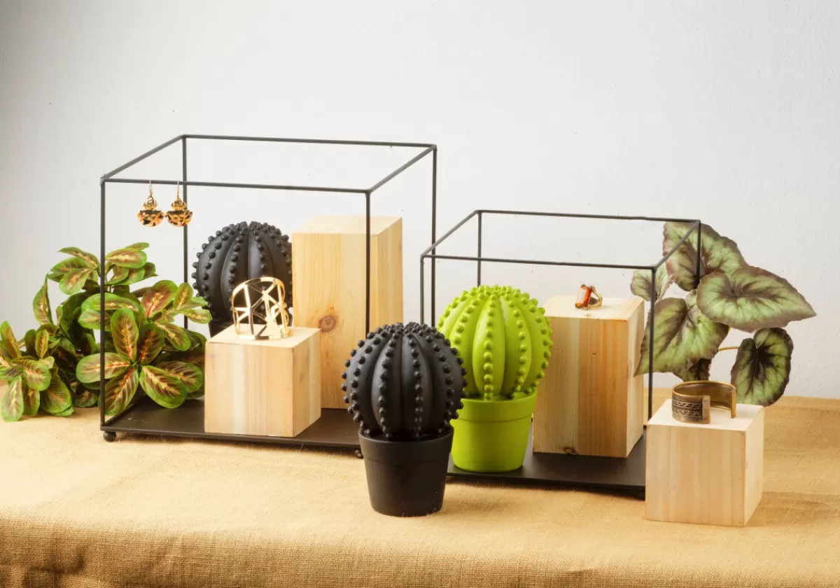 etagre_en_mtal_carre_noire_2030_cm_2_pces_3.webp DecoWoerner Etagère En Métal Carrée e 20/30 Cm 2 Pces