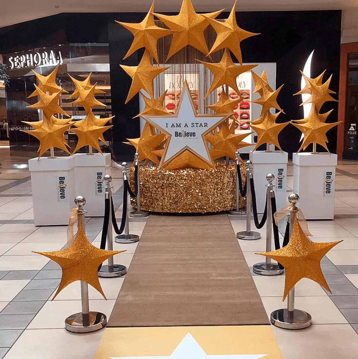 DecoWoerner Feuille D'optique Découpée Métallisée 90 Cm De Large,