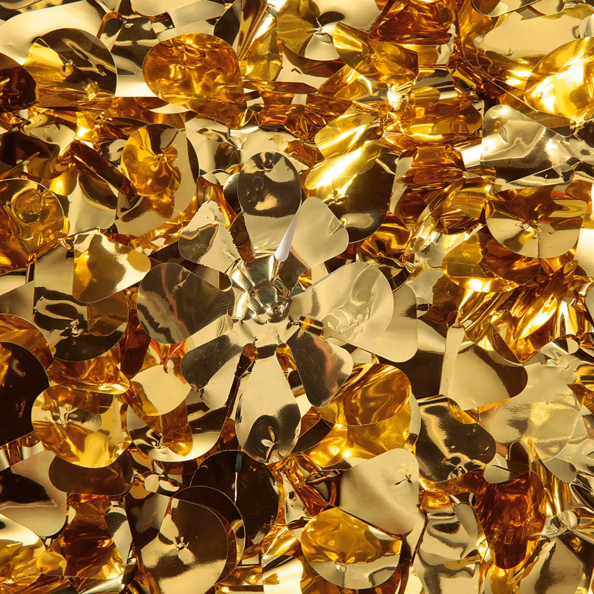 DecoWoerner Feuille D'optique Découpée Métallisée 90 Cm De Large,